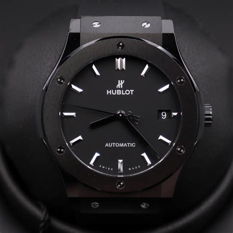 hublot super b black magic|Hublot classic fusion black dial.